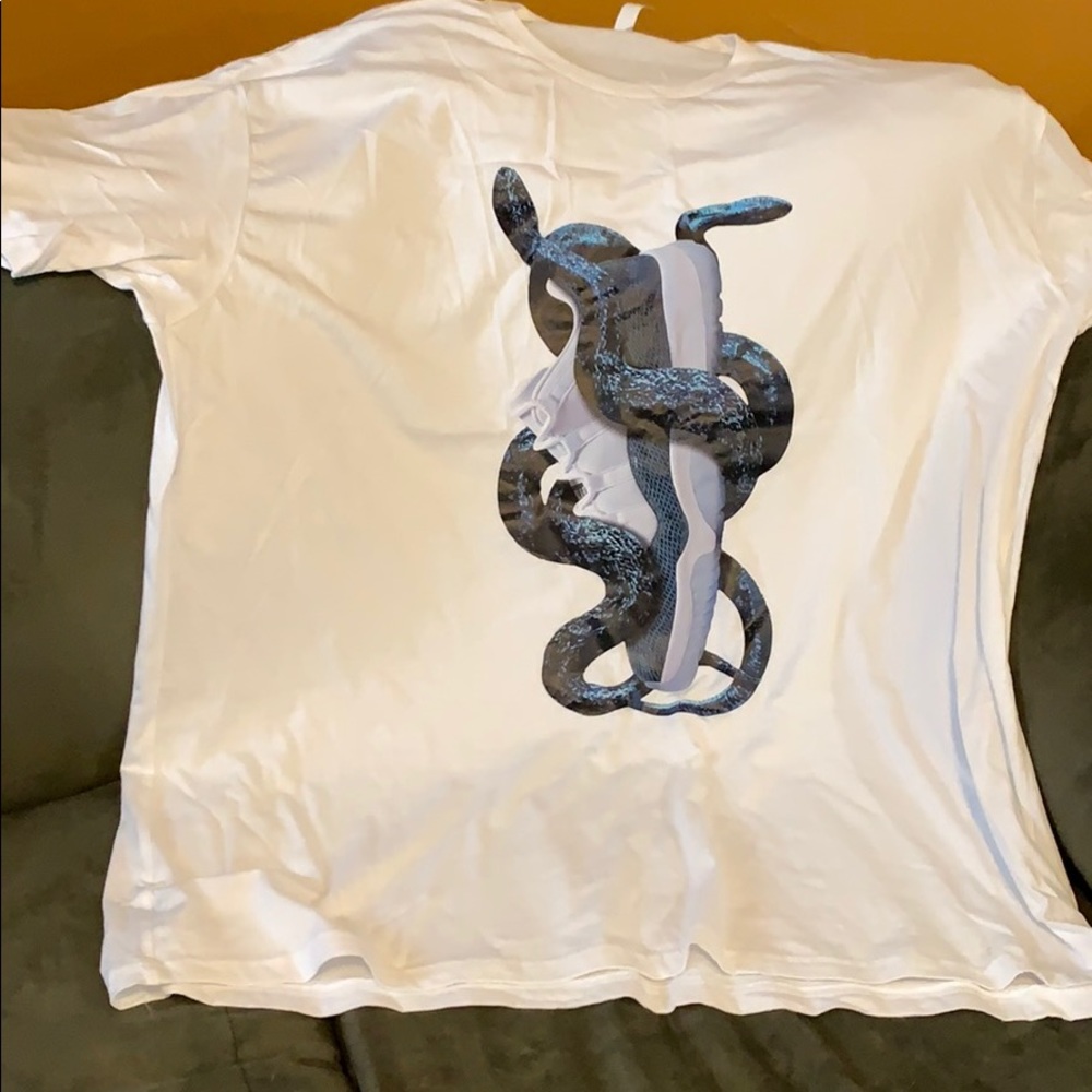 Jordan retro 11 snakeskin T-shirt